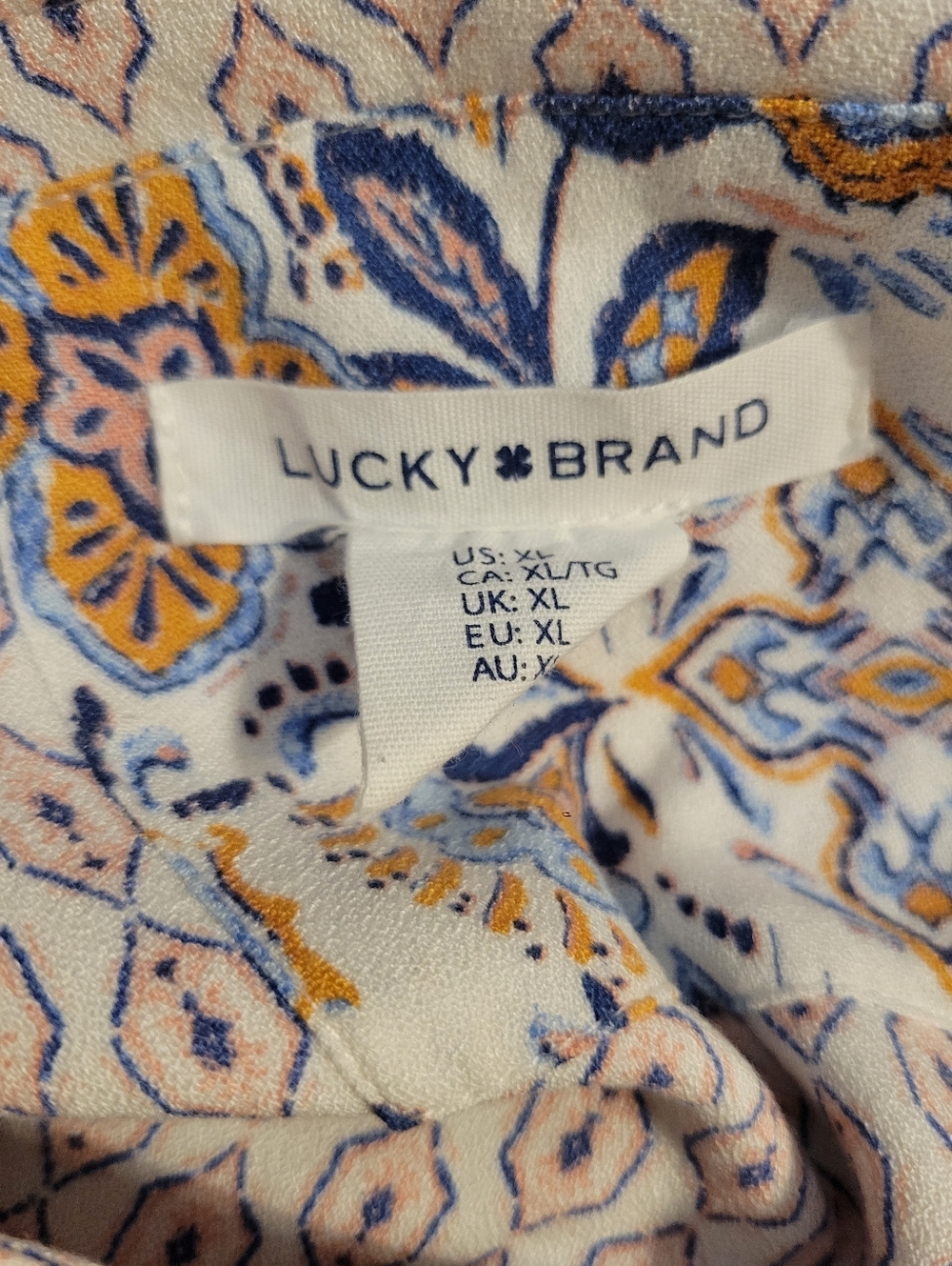 Lucky Brand Floral Boho Midi Dress - Picture 5 of 6